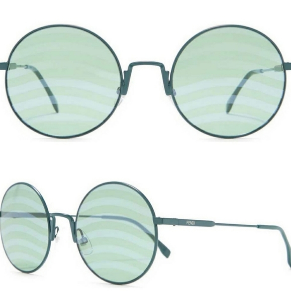 Fendi Round Sunglasses Nwt - Picture 5 of 6